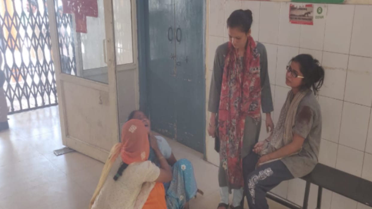 man shot dead in Meeerut, woman stabbed for love affair in Meerut, injured