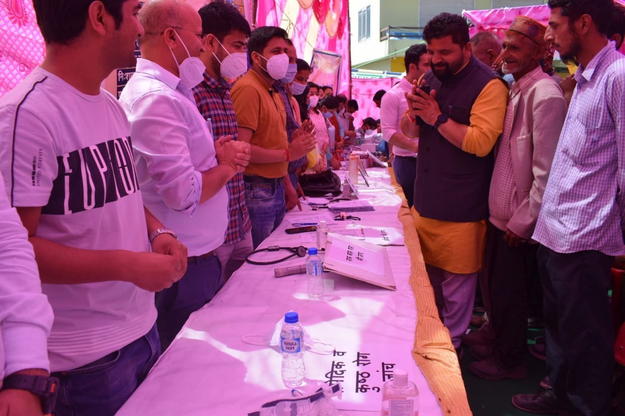legislative assembly Vice President inaugurated the health fair