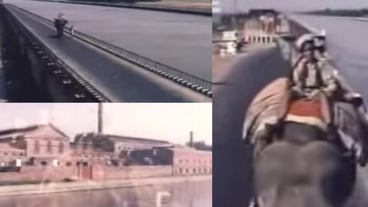 Nanha Munna Rahi Hoon song scene was shot on aqueduct of gangnahar