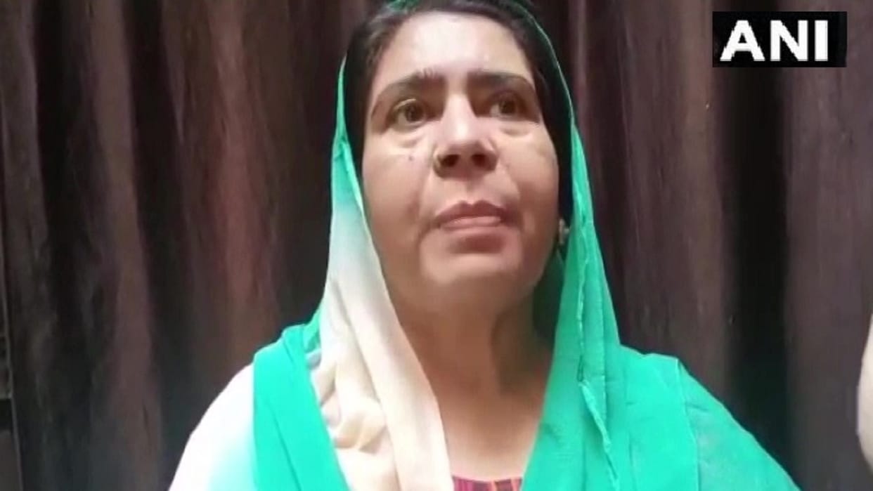 SP leader Rubina Khanum has given a controversial statement regarding temple