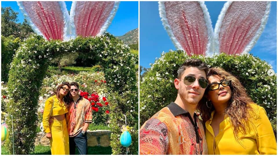 priyanka chopra celebrate easter 2022 with husband nick jonas
