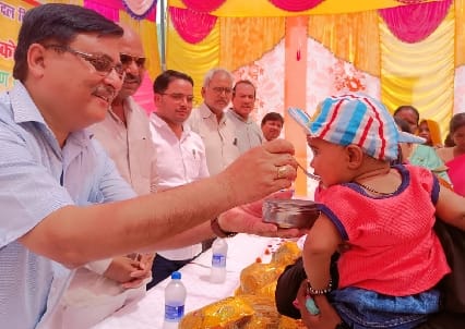 Health fair organized at CHC Palia and PHC Secunderabad