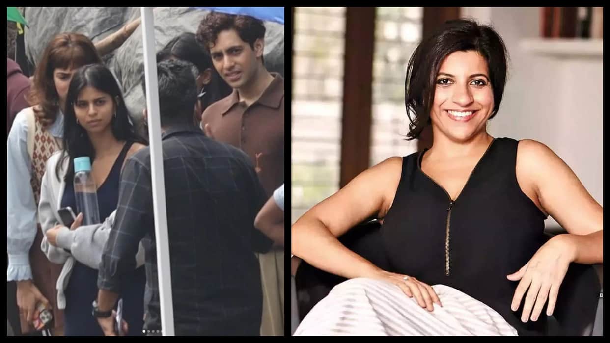 Joya Akhtar starts the shooting of film the archies starring Suhana Khan Khushi Kapoor Agastya Nanda