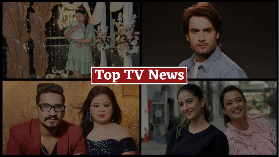 Today Top TV News Palak Tiwari Shweta Tiwari Debina Bonnerjee vivian dsena Bharti Singh haarsh limbachiyaa