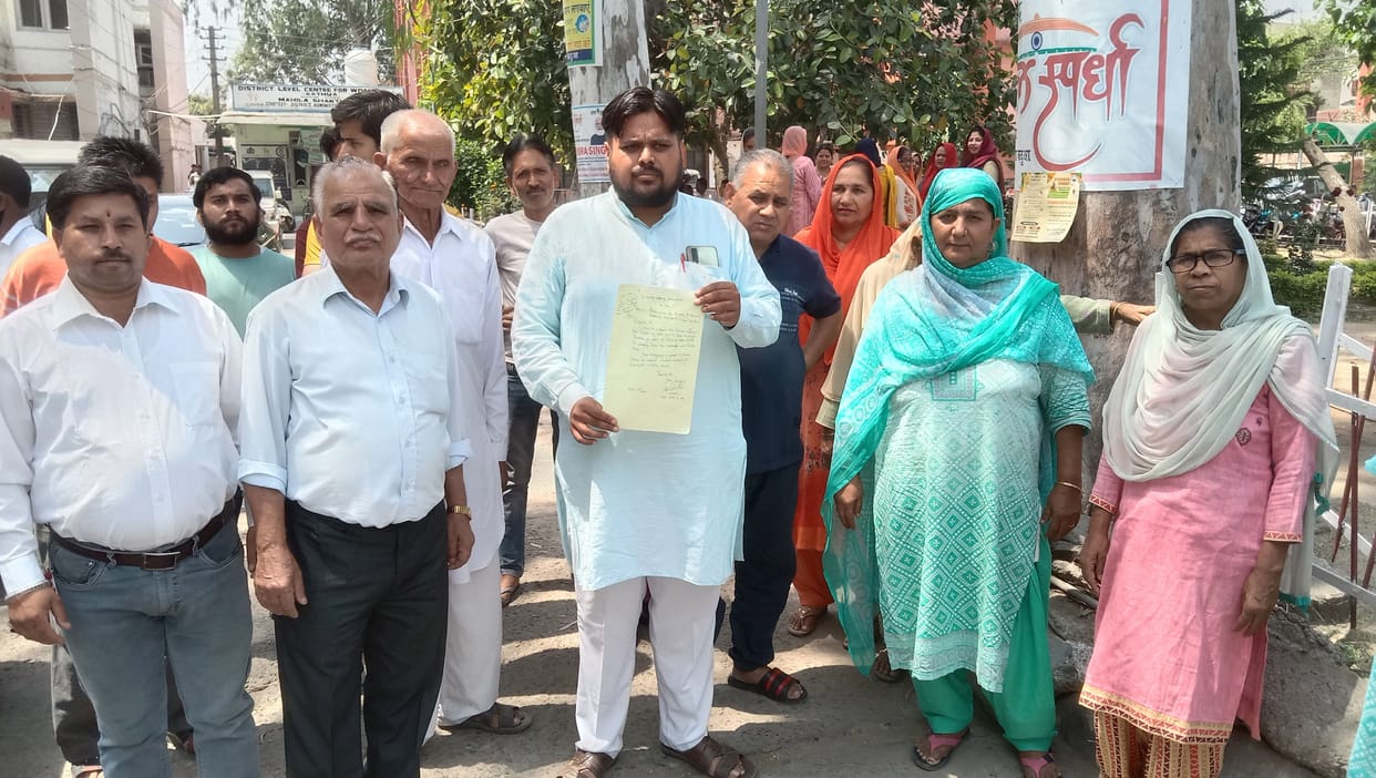 Drinking water crisis started deepening in the city with the heat