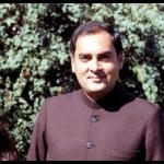 राजीव गांधी और सोनिया गांधी।