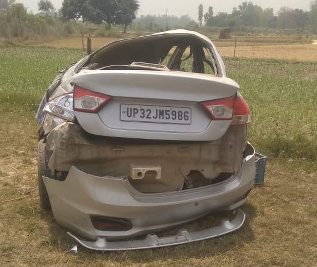 Man died in road accident