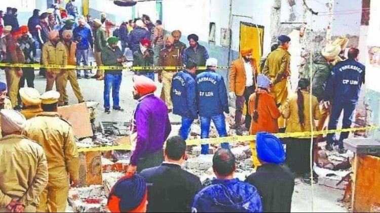 File photo of Ludhiana bomb blast.