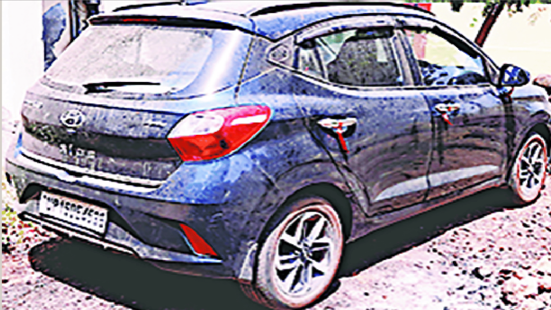 UP News: police was seized two car of cow smuggler Akbar Banjara in Meerut