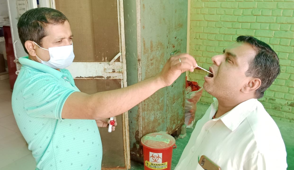 Health workers will keep an eye on the people who came in contact with the infected