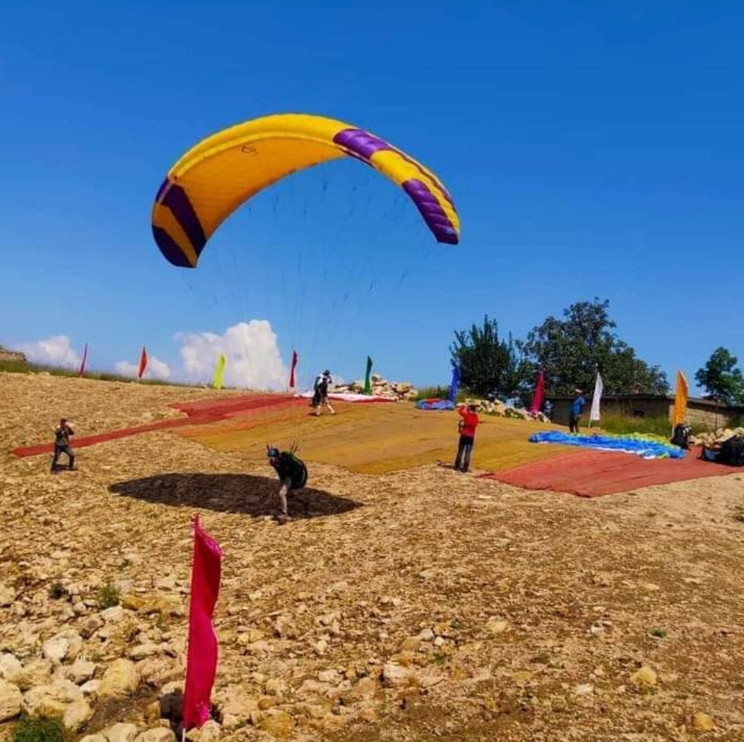 exercise to start paragliding solo flight in bandla