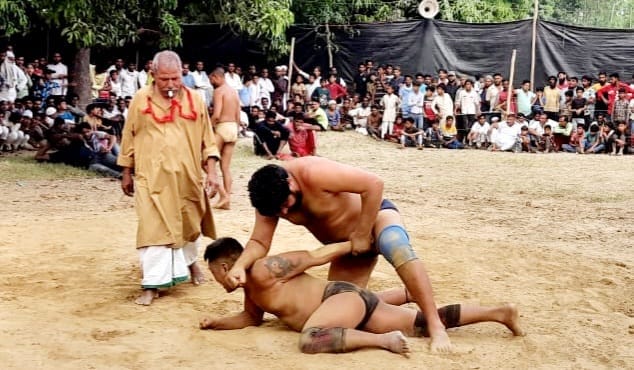 Wrestlers showed their bets in Dangal