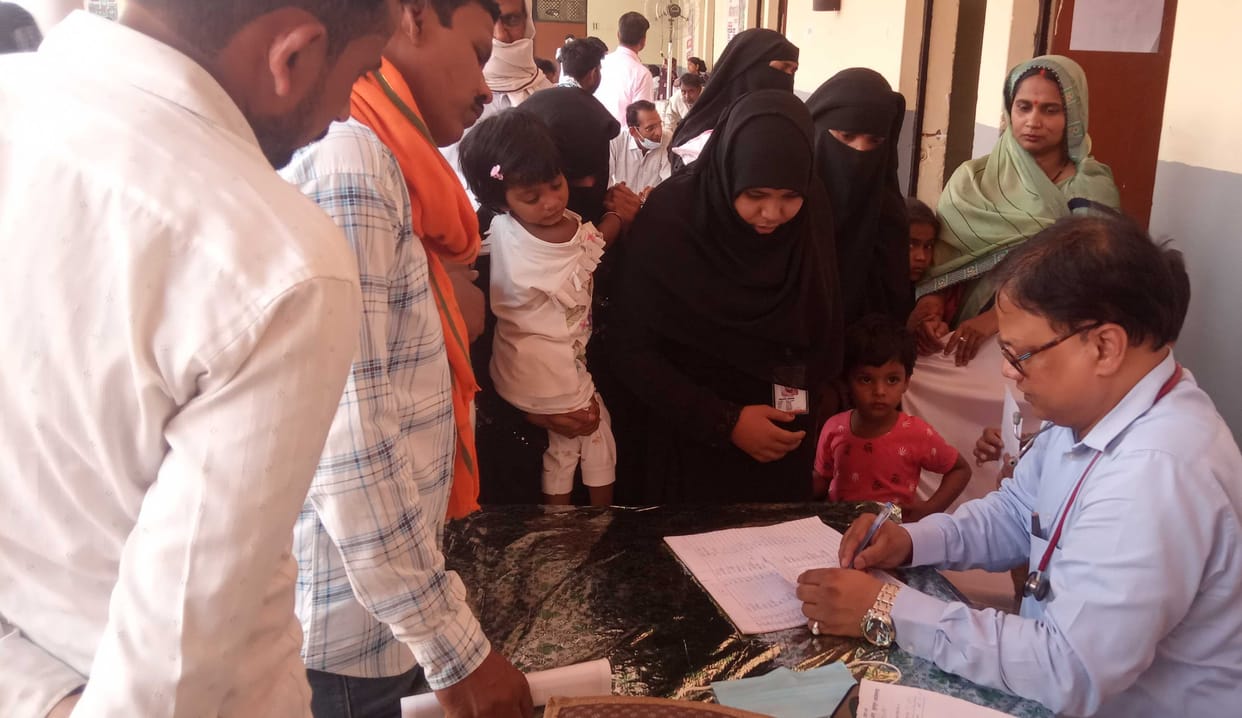 Medicines checked for diseases in health fair