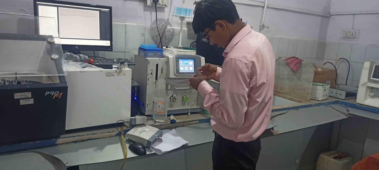 Electrolyte machine also bad after CBC