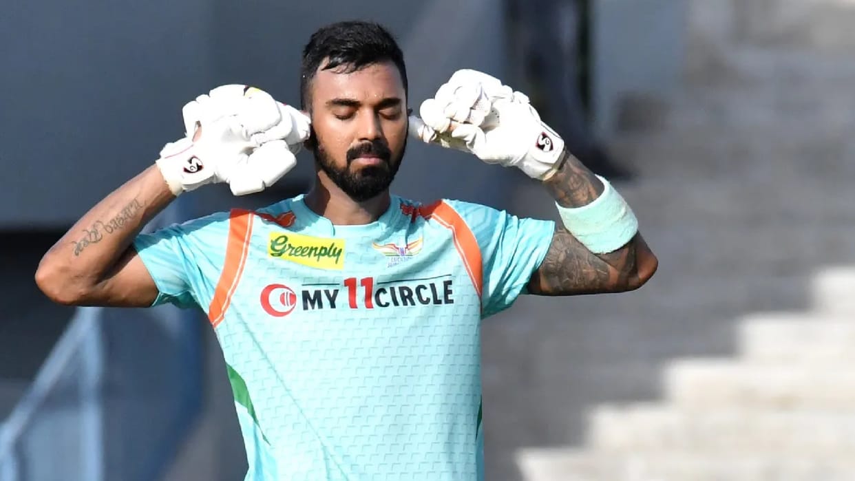 IPL 2022 Lucknow captain KL Rahul breaks Virat Kohli record becomes fastest Indian to score six runs