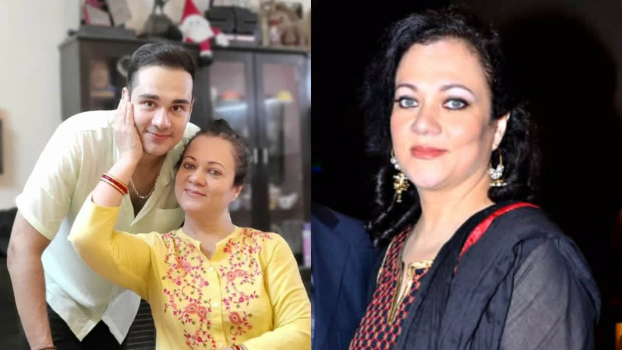 Mandakini to make a comeback after 26 years with a music video featuring her son Rabbil Thakur