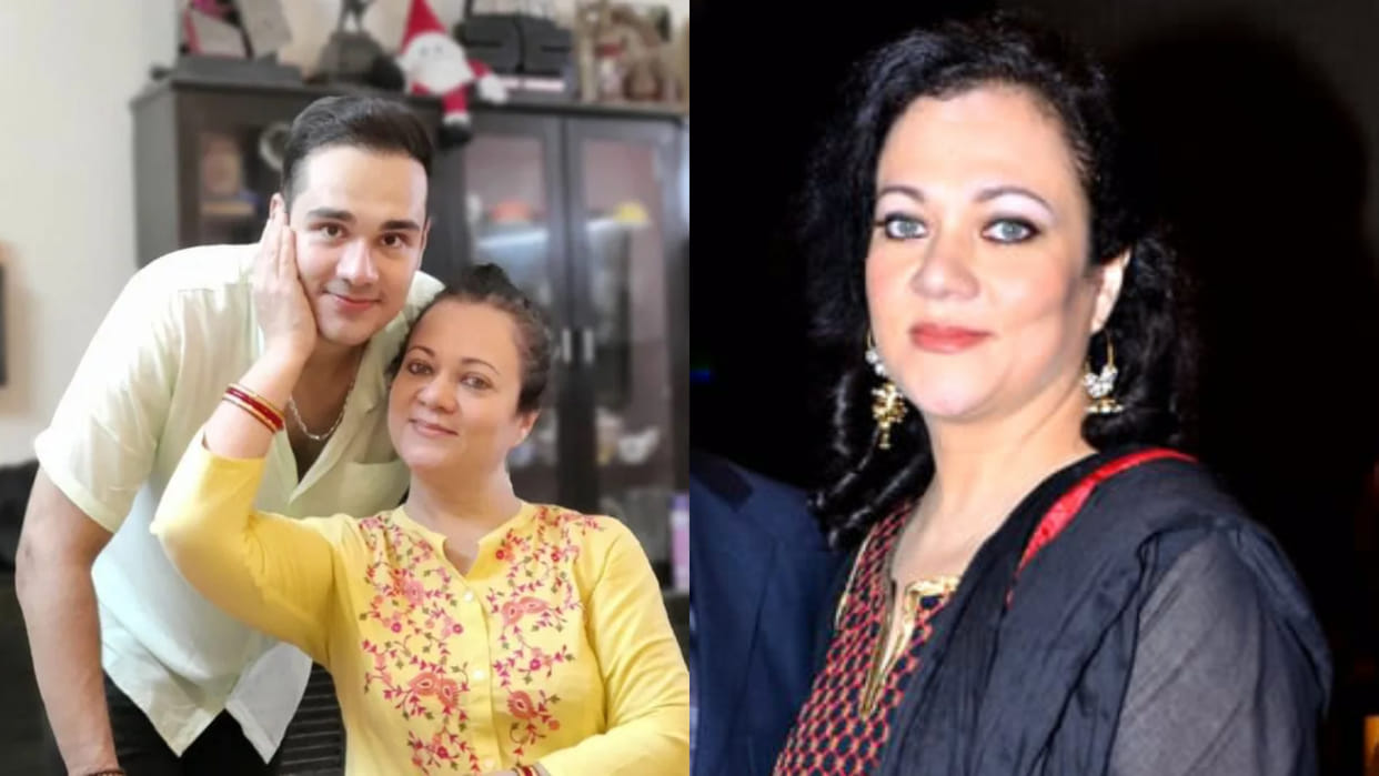 Mandakini to make a comeback after 26 years with a music video featuring her son Rabbil Thakur