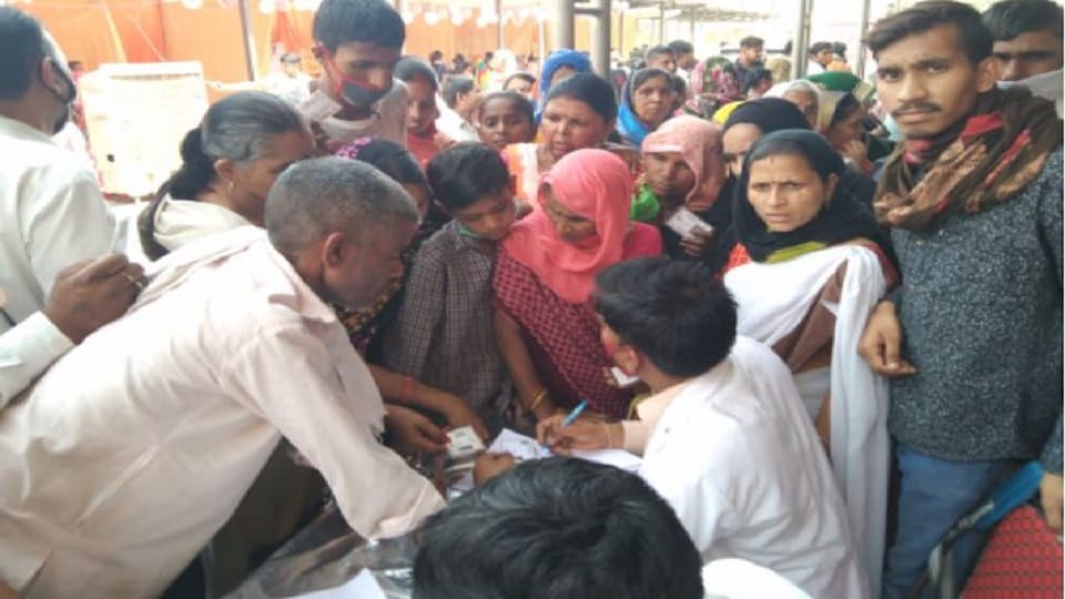 health fair organized in District Joint Hospital inaugurated by Chief Guest MP Hema Malini