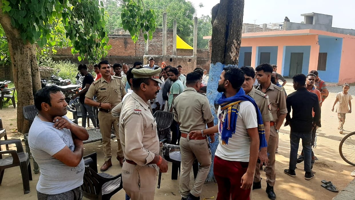Ravidas statue broken miscreants wanted to deteriorate atmosphere in village Nagal of Saharanpur