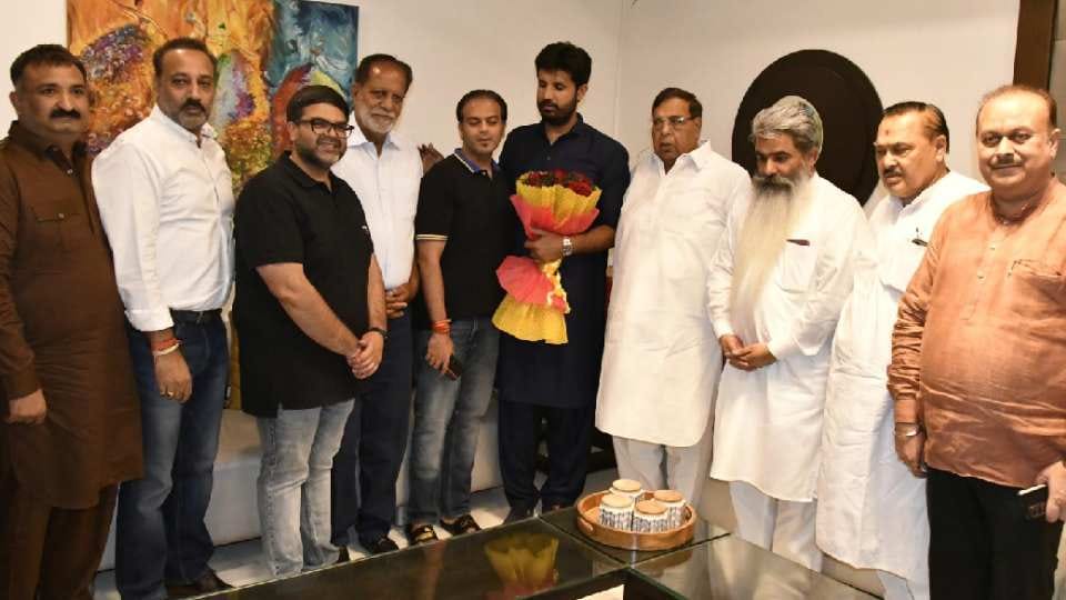 Amrinder Singh Raja Warring Meet party leaders in Ludhiana