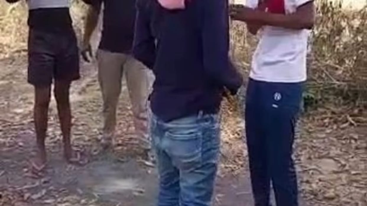 10th class student got beaten up with cable