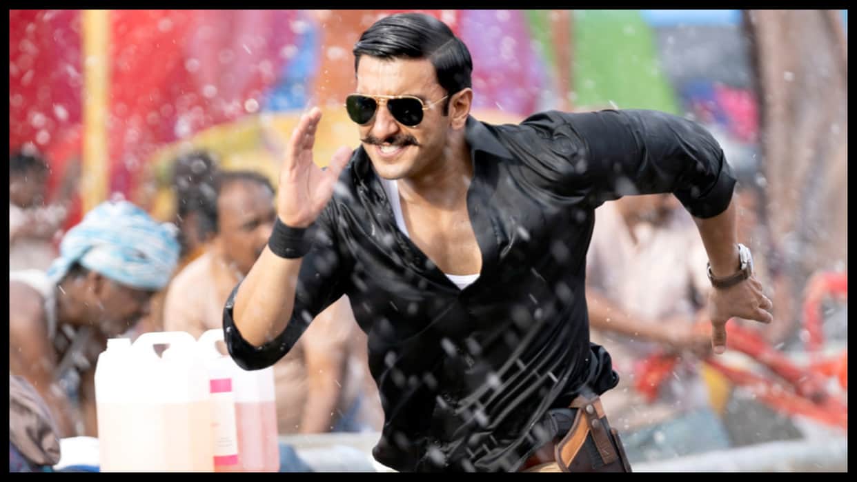 Ranveer Singh gets back into Simmba mode for Ajay Devgn rohit shetty film Singham Again shares pic from set