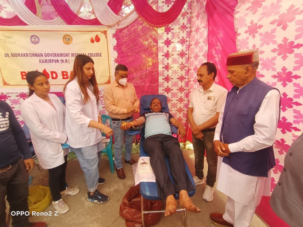 Health checkup of 551 people in Sujanpur health fair