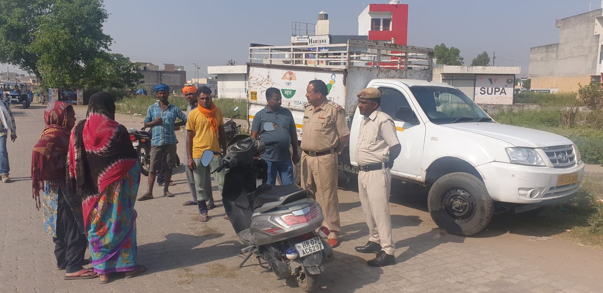 Only brother of three sisters crushed to death by pickup, Kurukshetra