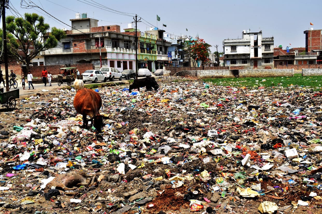 Sanitation system collapsed in Badujai I, people upset