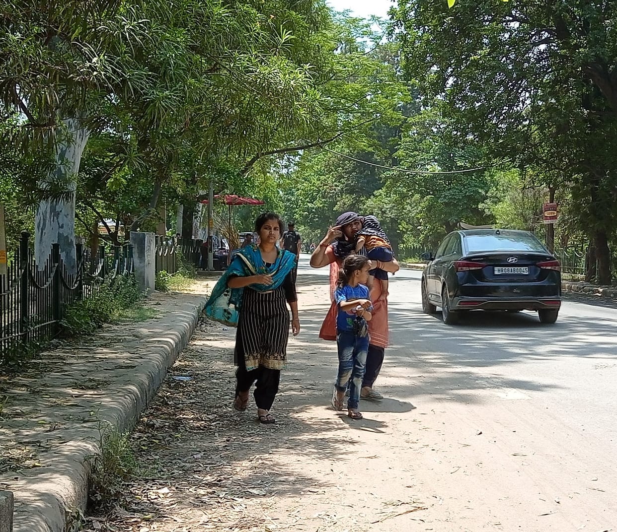 The scorching heat made life miserable for the people, Kurukshetra
