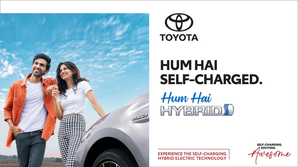 Toyota Kirloskar Motor Launches ‘Hum Hai Hybrid’ Campaign on Self-Charging Hybrid Electric Vehicle Technology