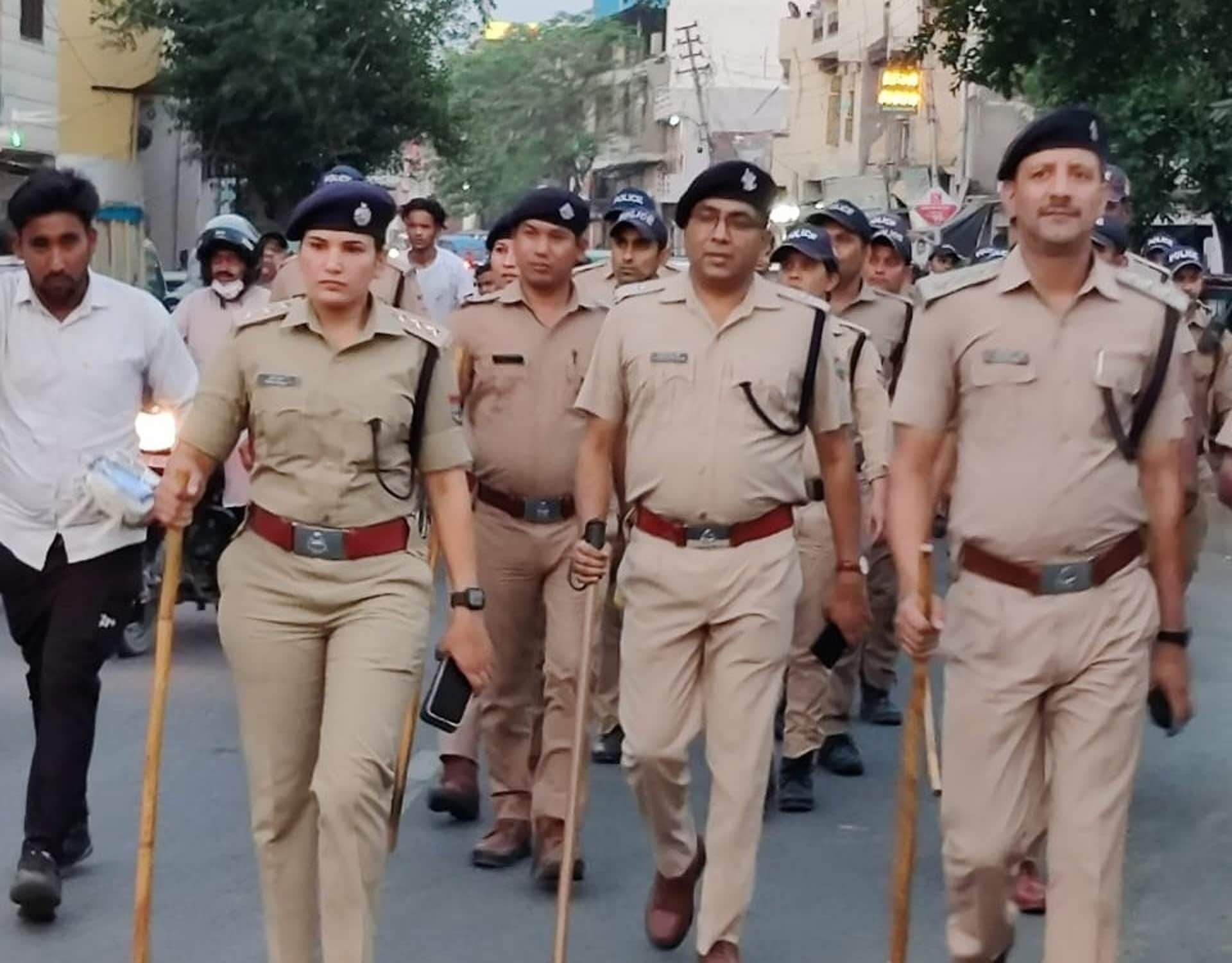 Nupur Sharma: Police lathi-charged youths taking out procession, five arrested for trying to disturb social harmony
