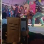 मुरैना में शादी समारोह में दनादन फायरिंग।