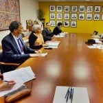 Nirmala Sitharaman and South African Finance Minister Enoch Godongwana