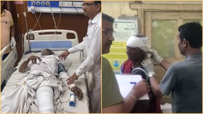 Two people died in bus collided with rock in Rajsamand