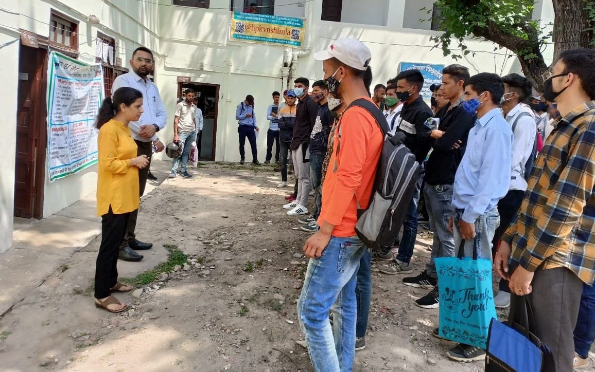 85 youth reached the campus interview, 40 selected