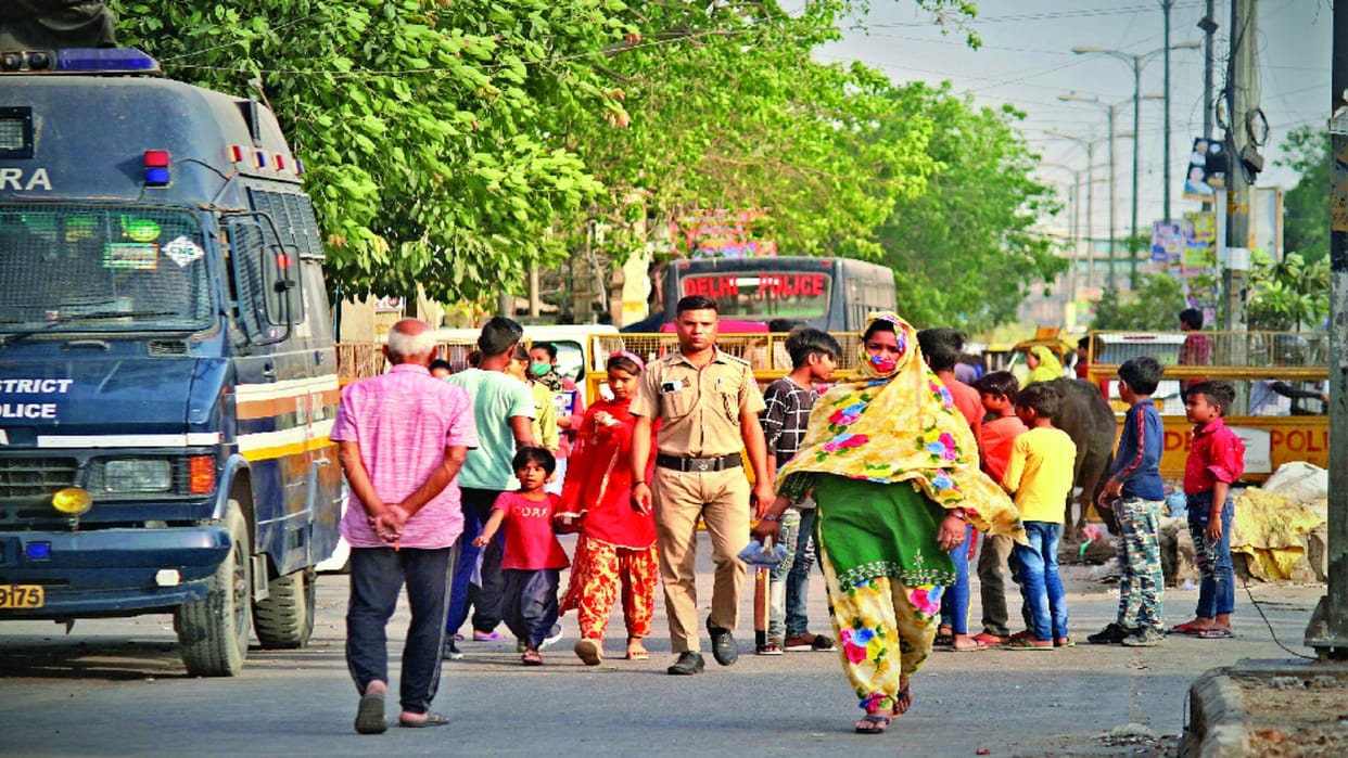 Delhi Jahangirpuri Violence Shops started opening once again from Tuesday