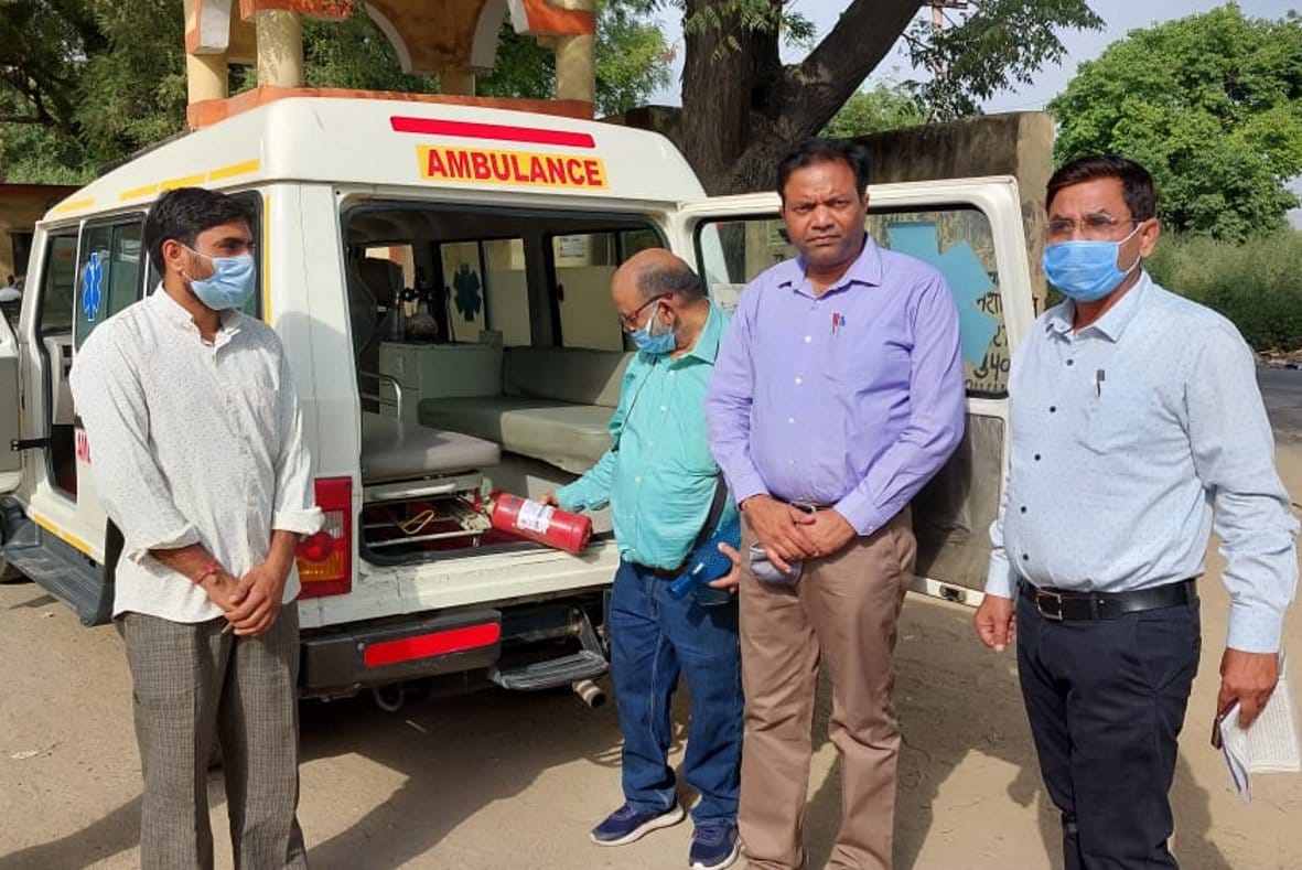 By running a checking campaign, ten ambulances were challaned, one seized
