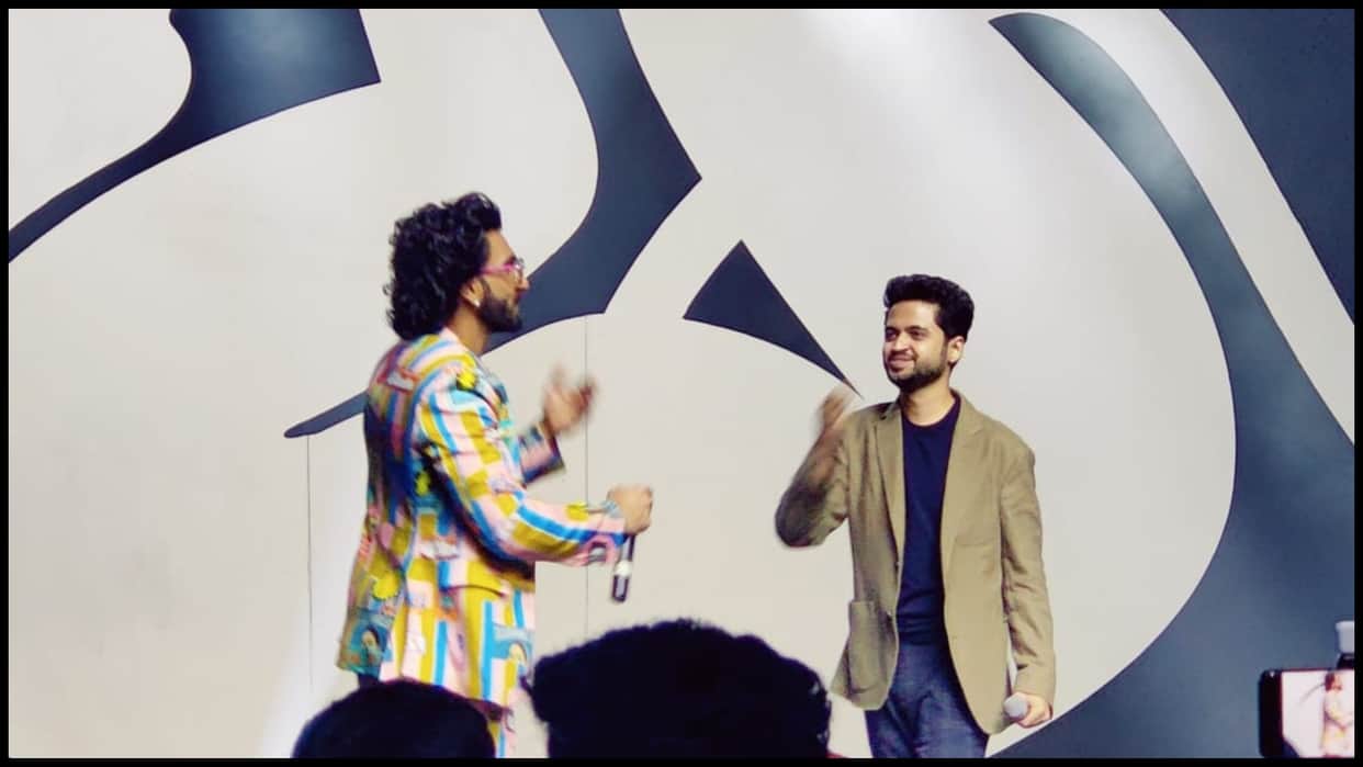 Ranveer singh at his new movie jayeshbhai jordaar female foeticide trailer launch