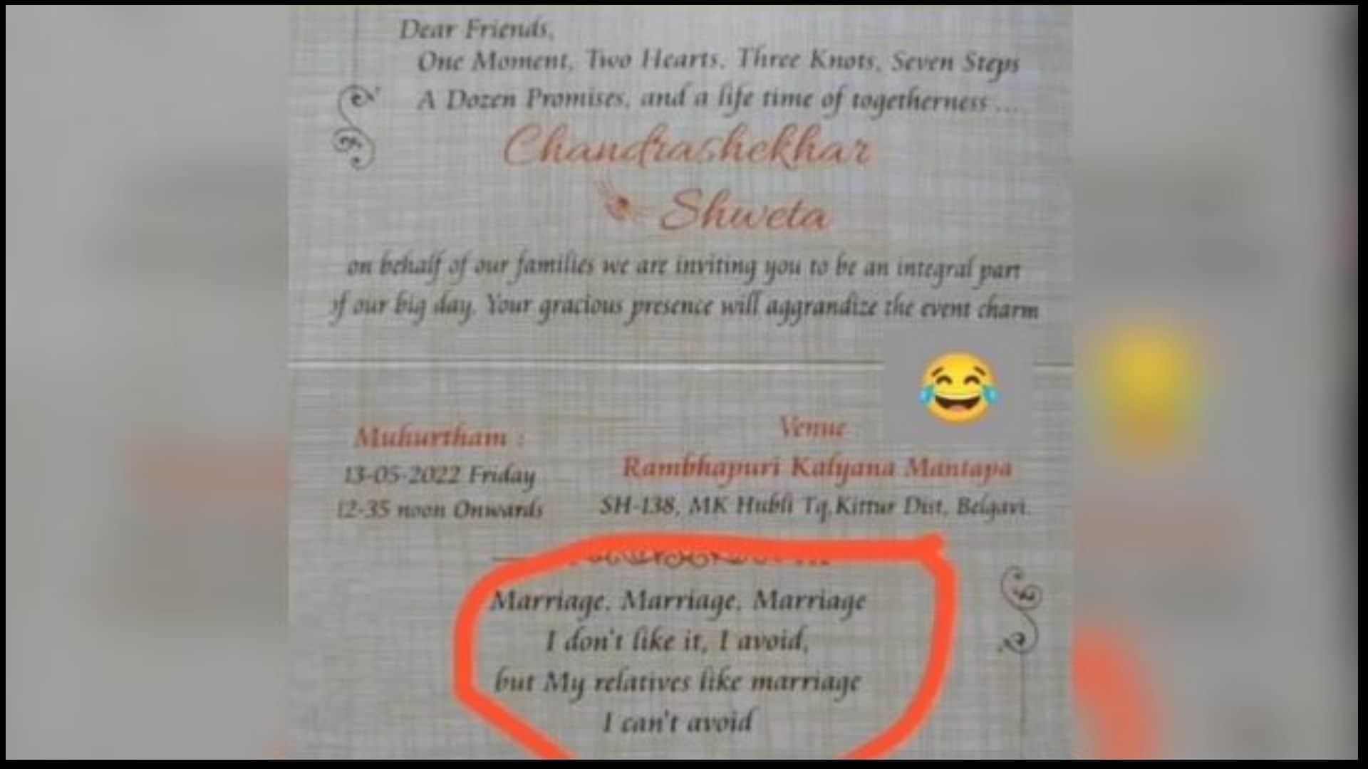 Fan recreates KGF Chapter 2 Yash dialogue Hinsa Hinsa on his wedding card, photos goes viral on social media