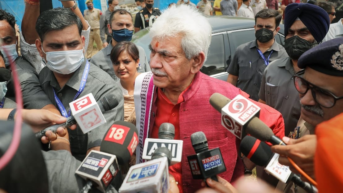 LG Manoj Sinha said peace Will not buy in Jammu Kashmir but will establish it