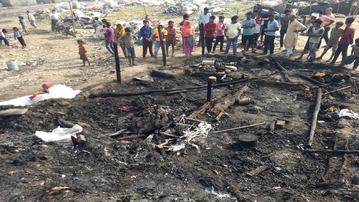 NGT official visits Ludhiana over shanty fire incident