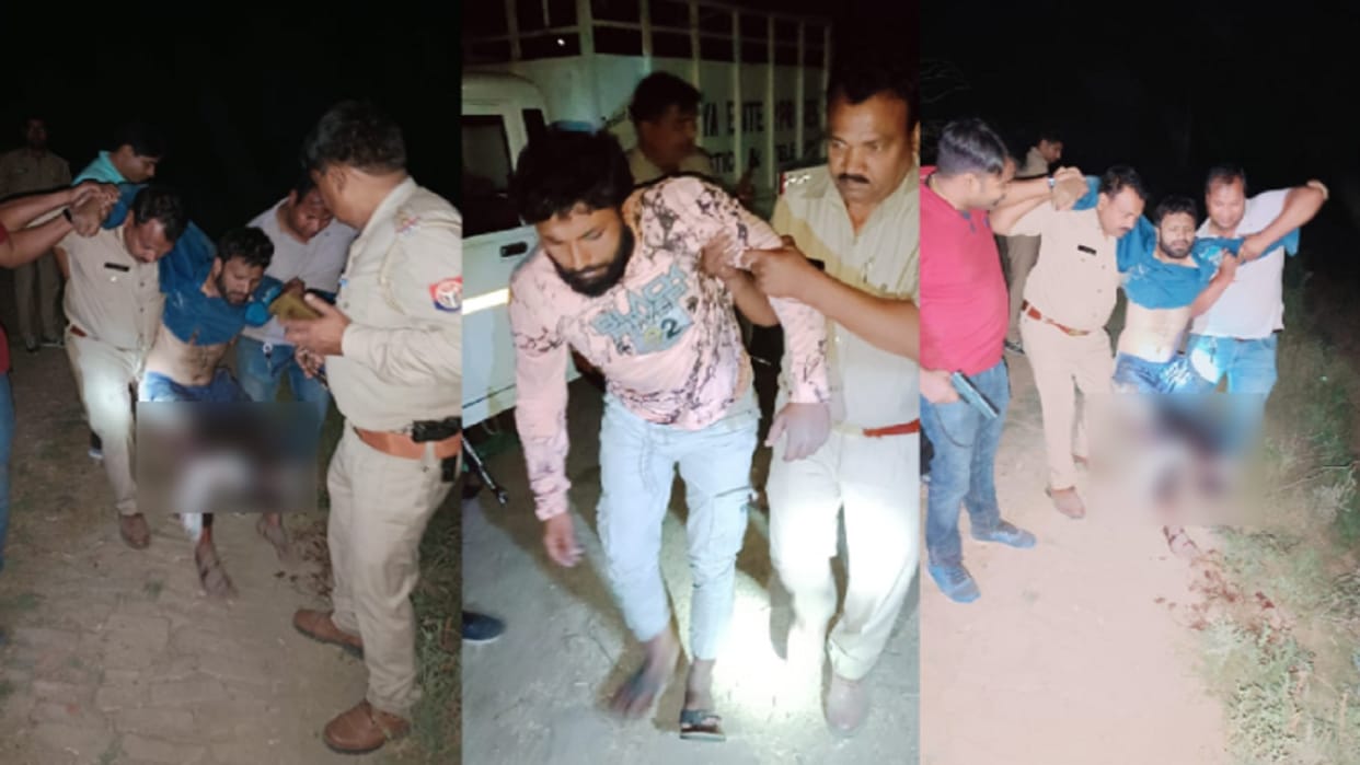 UP Encounter News: seven accused arrested by police in Saharanpur and Muzaffarnagar