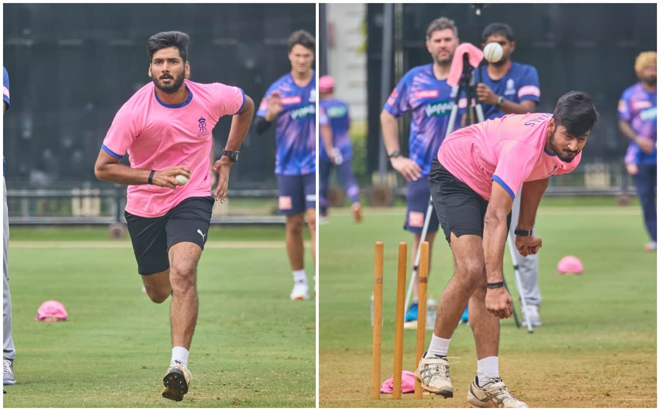 IPL 2022 Orange cap holder Jos Buttler net bowler Chandauli resident pratik kumar joins Rajasthan Royals team for second time