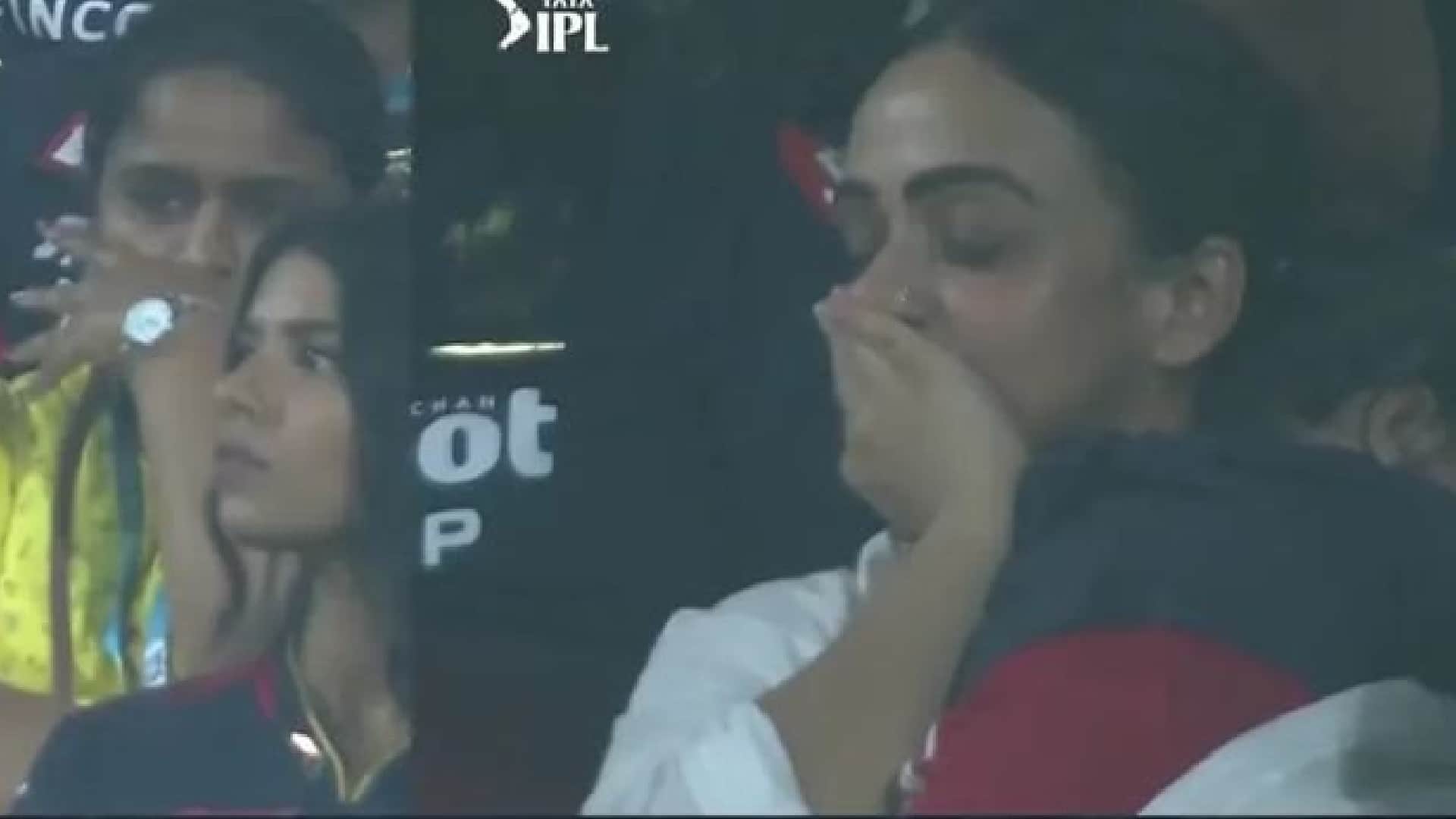 IPL 2022 LSG vs RCB Match 31 Highlights Hindi sanjay dutt and ravina tandon support RCB
