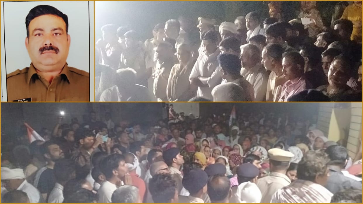 Martyr Surendra was cremated with state honors in Bhambhewa village of Jhajjar