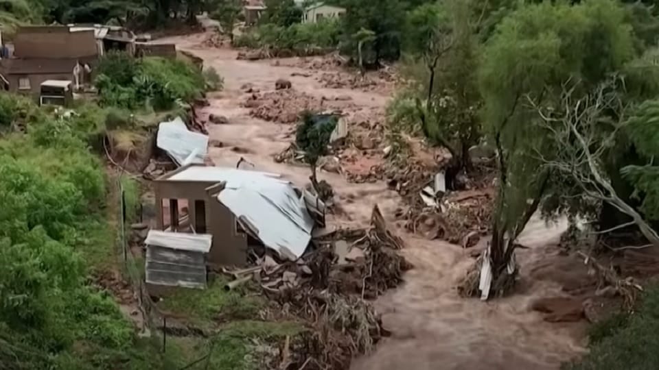 More than 400 people have died so far due to floods in South Africa