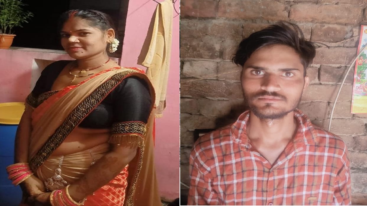 Wife killed her husband by beating him with a stick in Jhansi