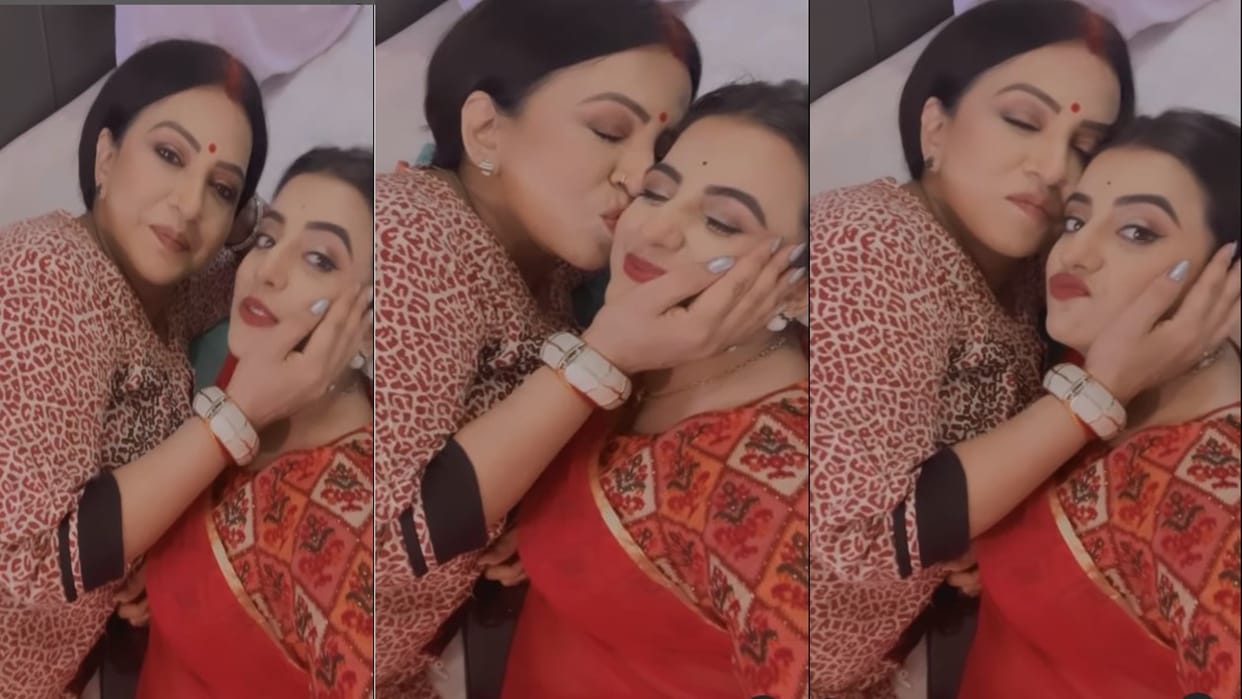 Bhojpuri actress Akshara Singh shared an adorable video with her mother