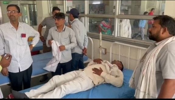 The worker who went to check the electricity meter was beaten up